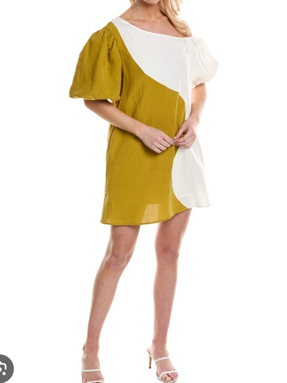 Crosby by Mollie Burch Raleigh Linenblend Mini Dress